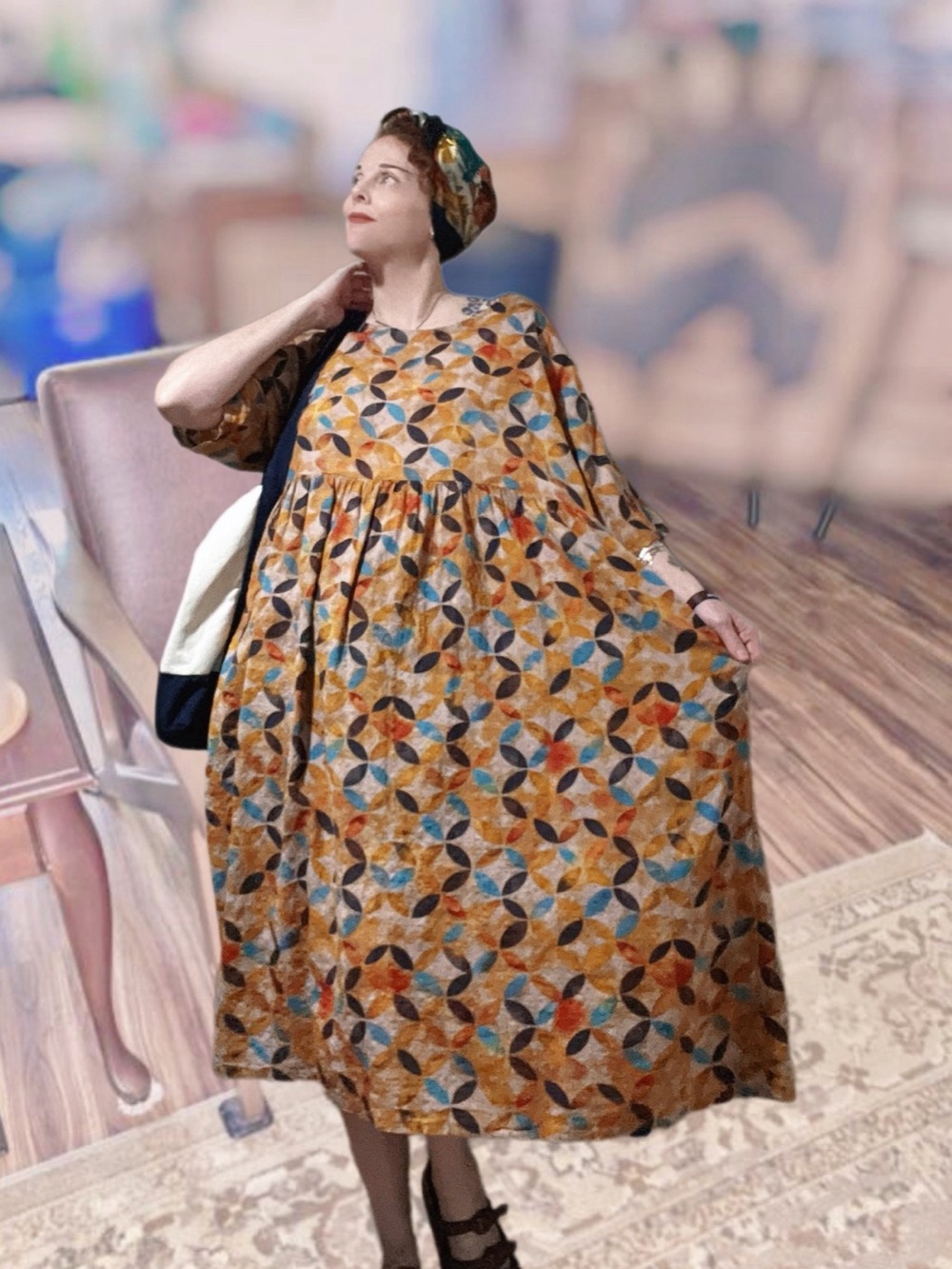 Caftan-style Woman’s Dress OS